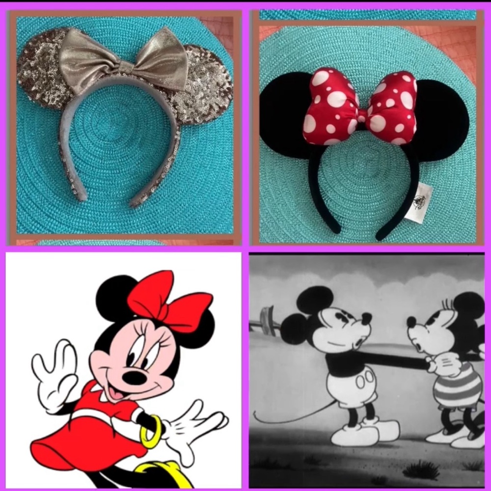 Disney parks - Minnie Mouse ears - 2 pairs -